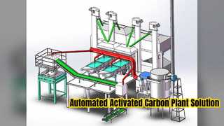 Automated Activated Carbon Plant Machinery for Sale