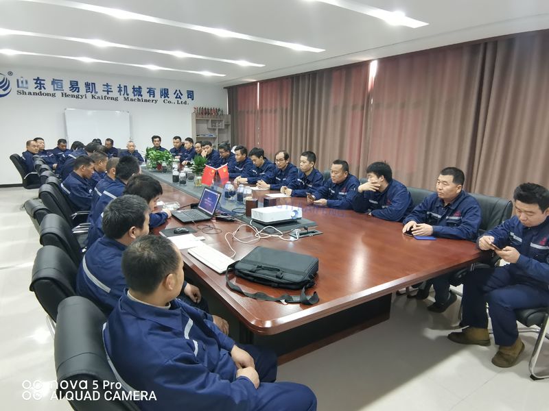 Shandong Hengyi Kaifeng Machinery Co., Ltd., ligne de production du fabricant
