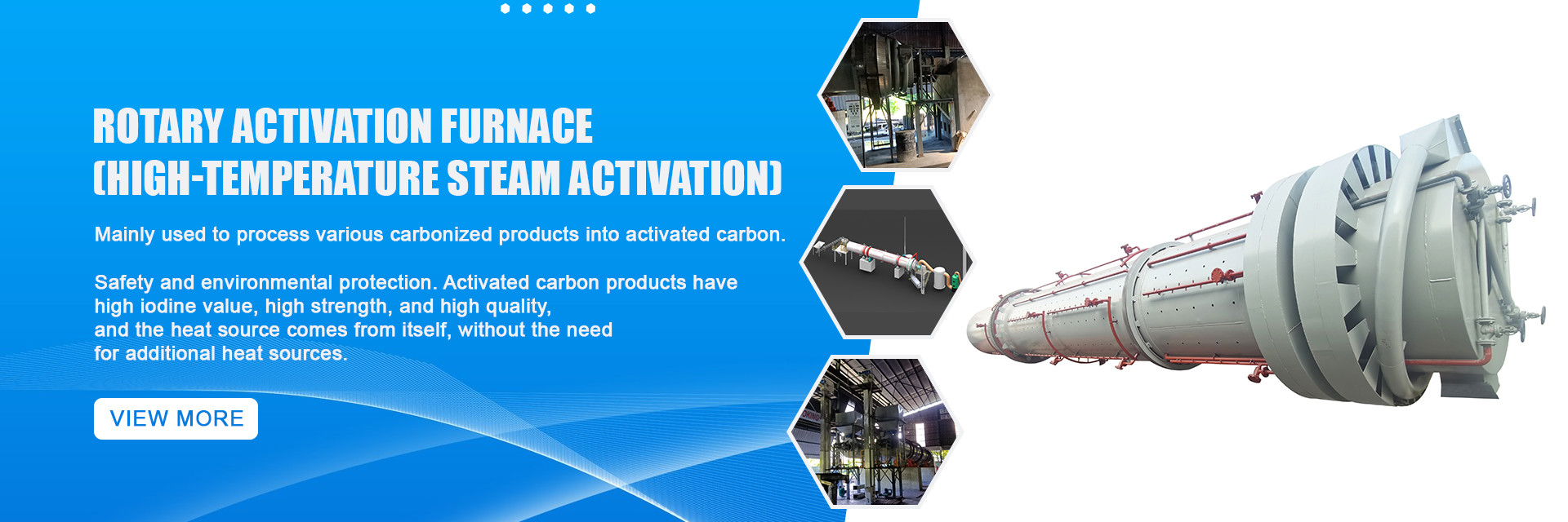qualité Machine de fabrication de charbon actif usine