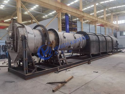 Forneau de carbonisation personnalisable d'alimentation continue