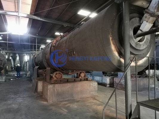 Fourneau rotatif industriel au charbon actif pour la production de charbon actif à volume élevé