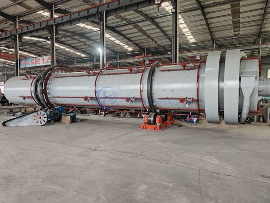 900-1000C PLC contrôle automatique du four d'activation du carbone avec une capacité de 4-5tpd / refroidissement à l'eau